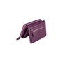 Zoozie Bags Moon - Damson Cartera de Mujer en Piel Auténtica
